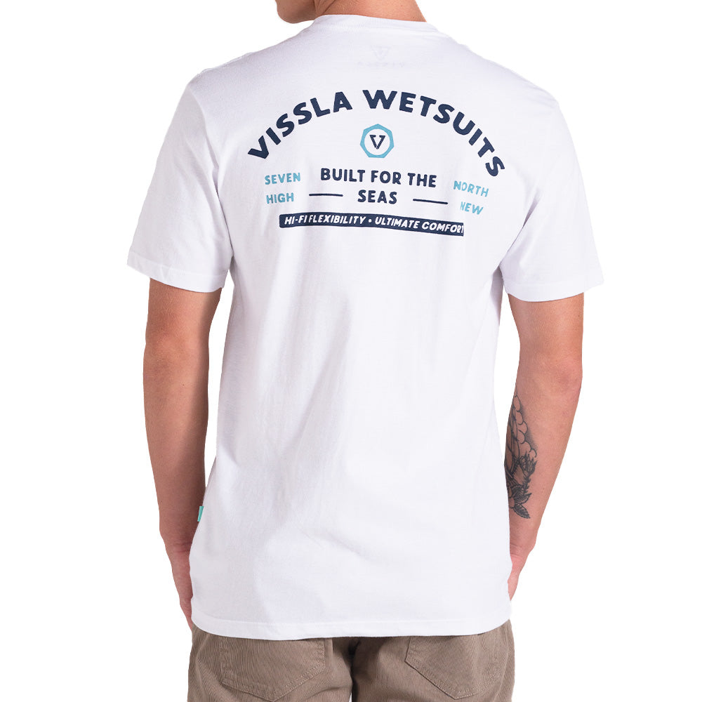 Camiseta Vissla The Seas Branco
