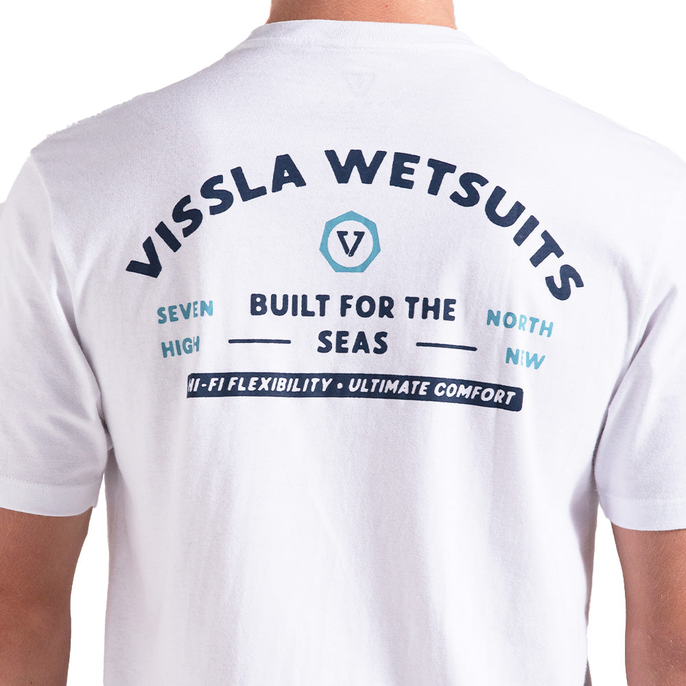 Camiseta Vissla The Seas Branco