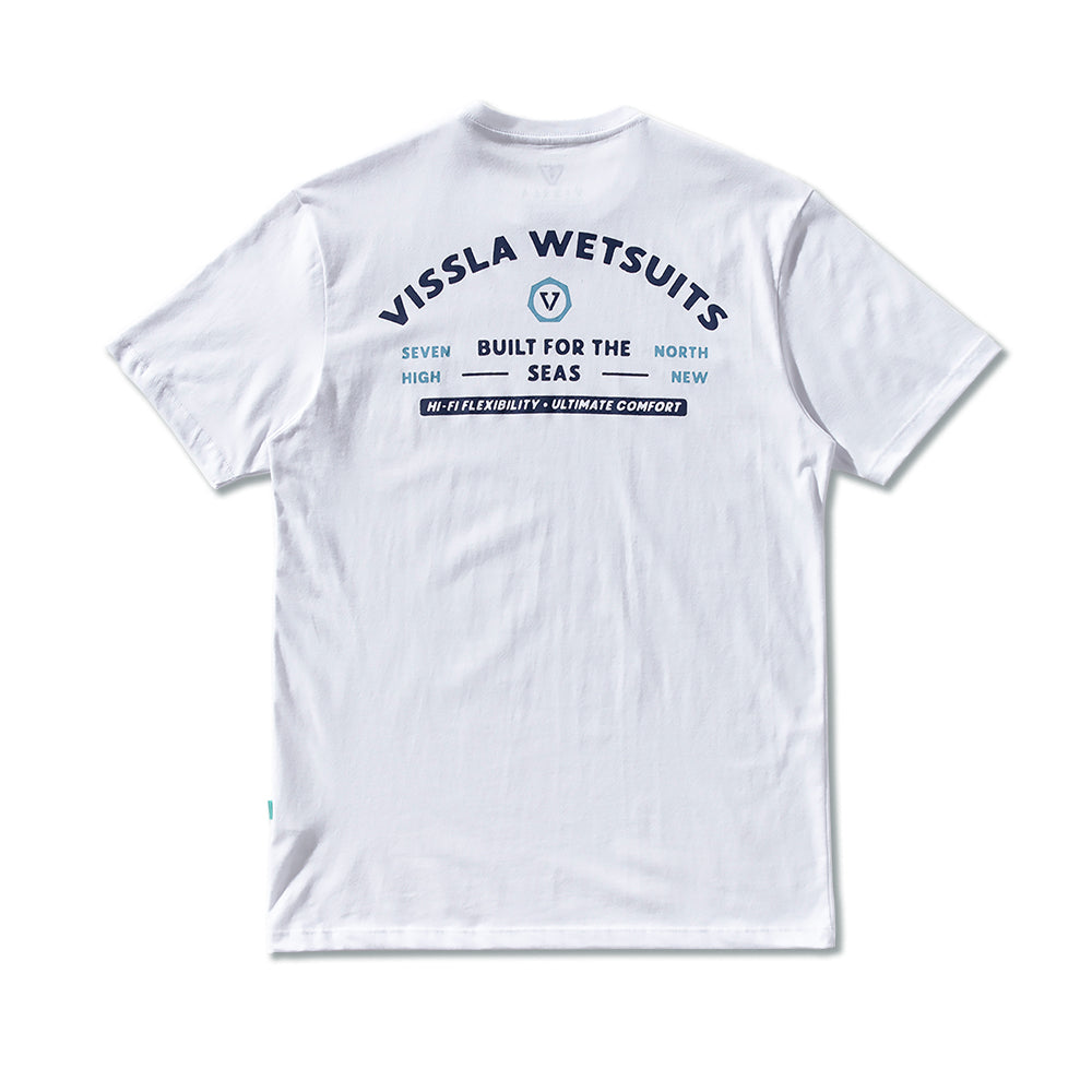 Camiseta Vissla The Seas Branco