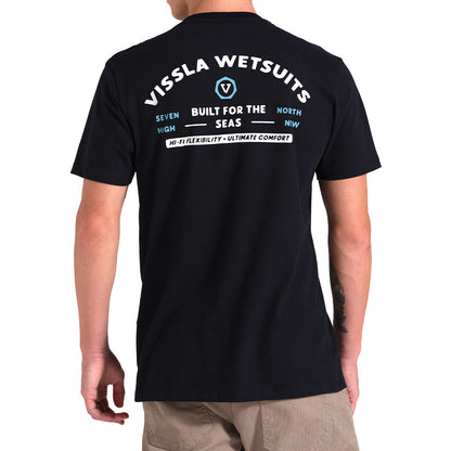 Camiseta Vissla The Seas Preto