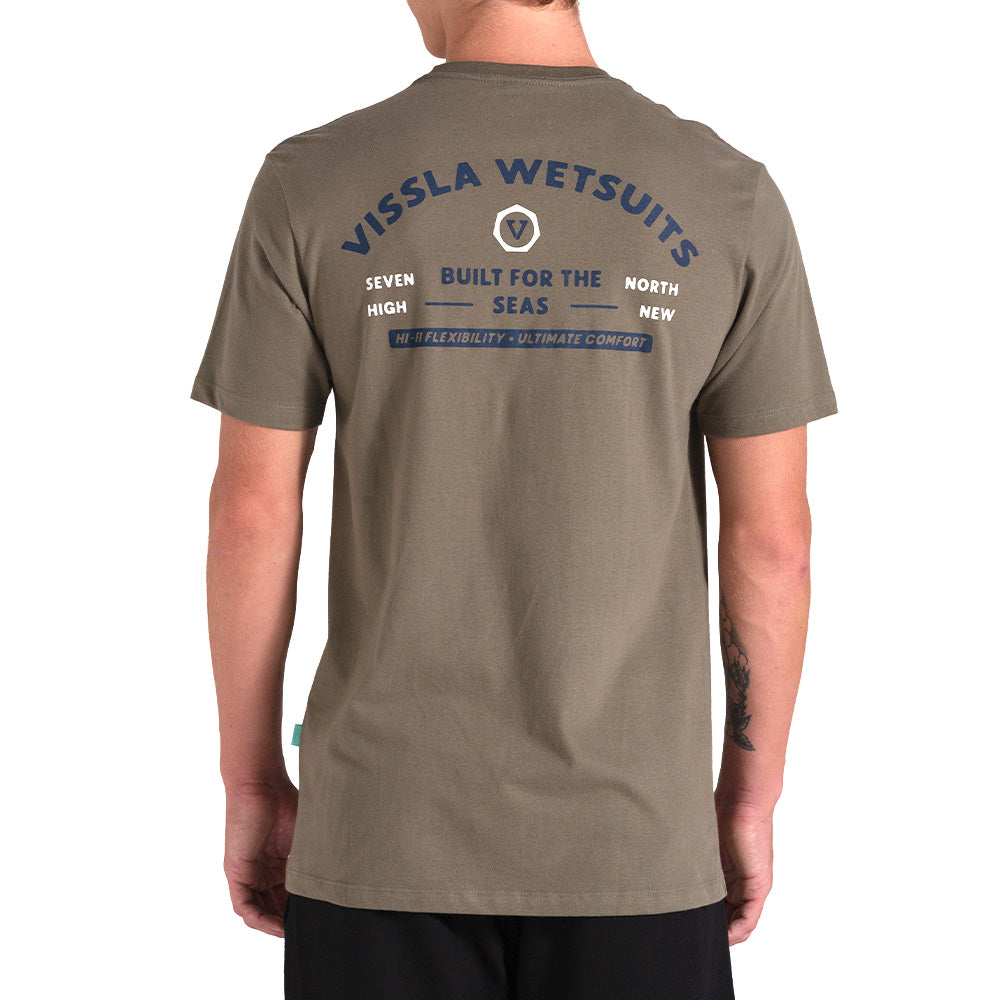 Camiseta Vissla The Seas Verde