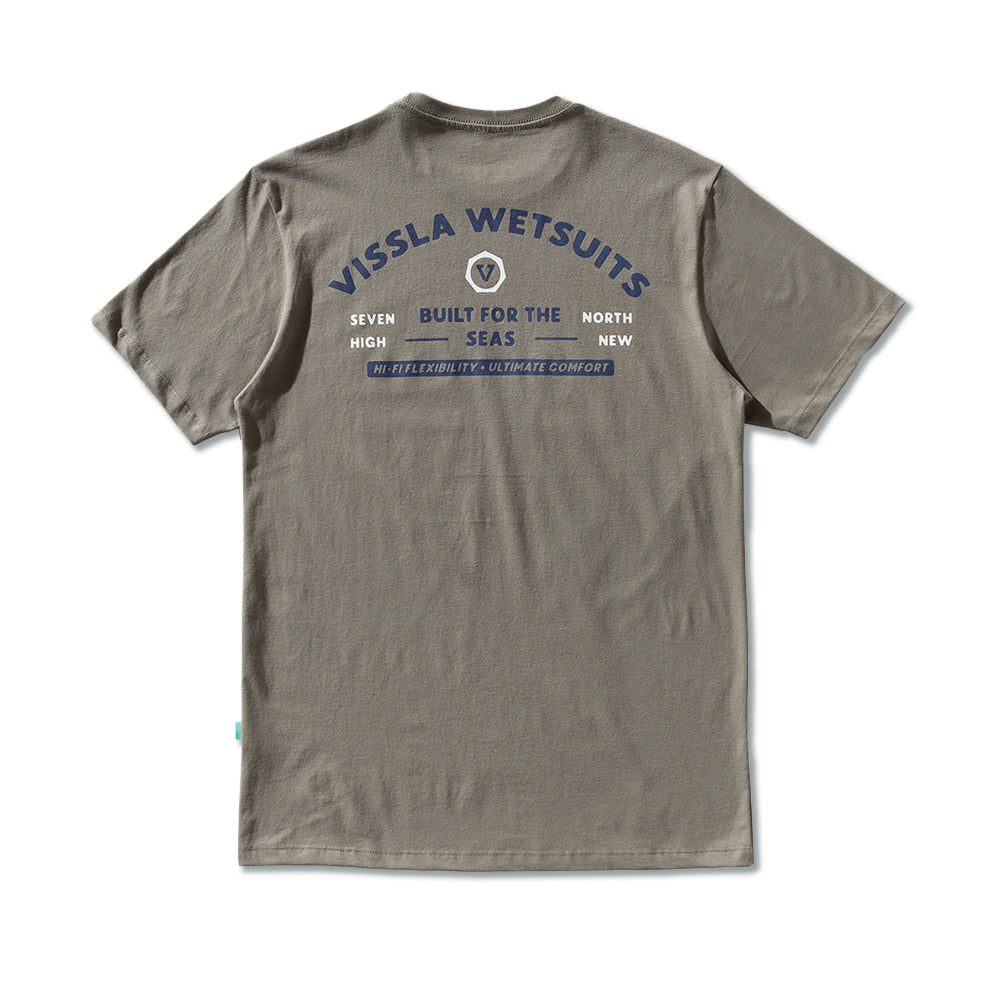 Camiseta Vissla The Seas Verde