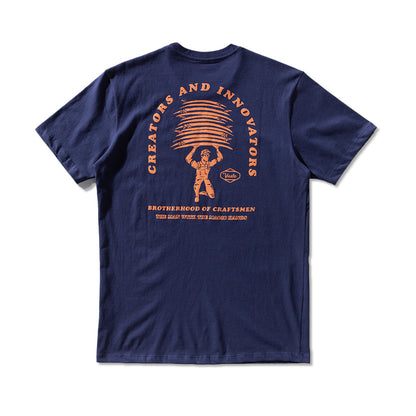 Camiseta Vissla Magic Hands Azul Marinho