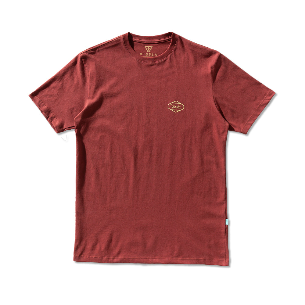 Camiseta Vissla Magic Hands Vermelho
