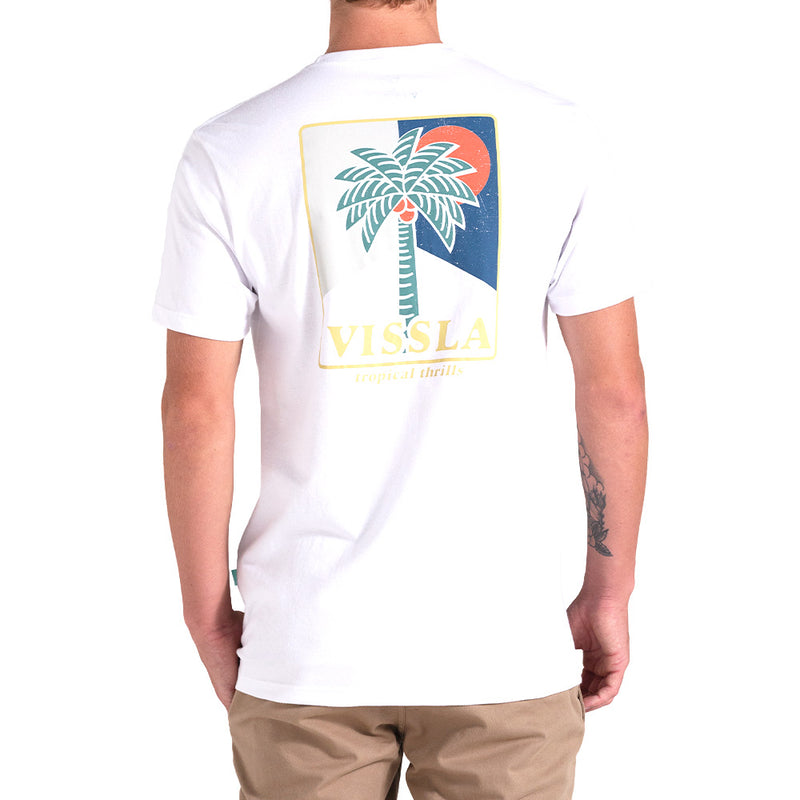 Camiseta Vissla Tropical Thrills Branco
