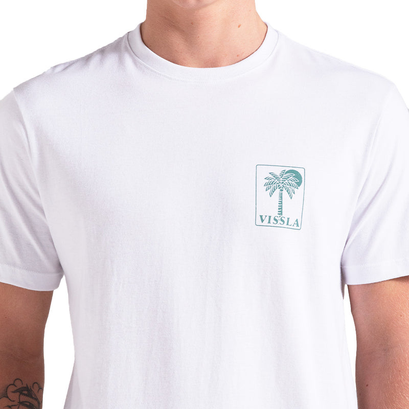 Camiseta Vissla Tropical Thrills Branco