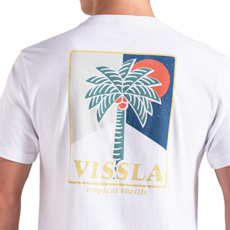 Camiseta Vissla Tropical Thrills Branco