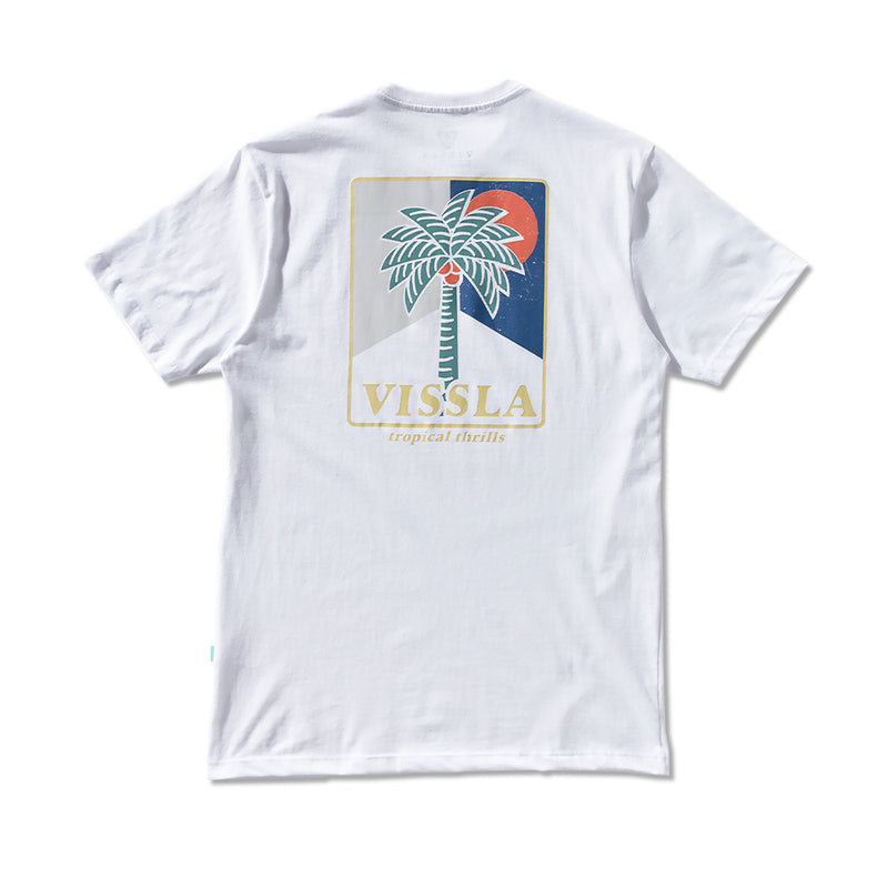 Camiseta Vissla Tropical Thrills Branco