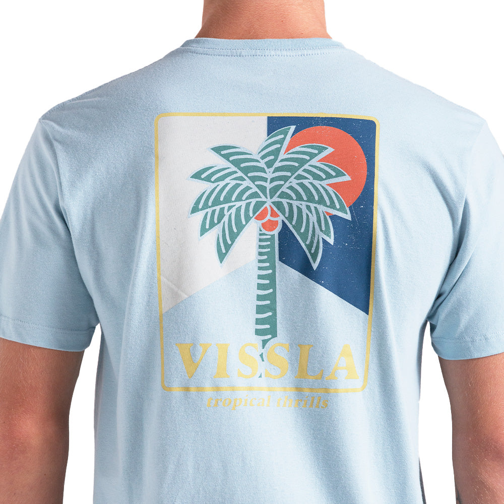 Camiseta Vissla Tropical Thrills Azul