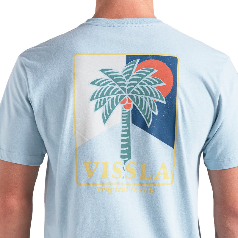 Camiseta Vissla Tropical Thrills Azul
