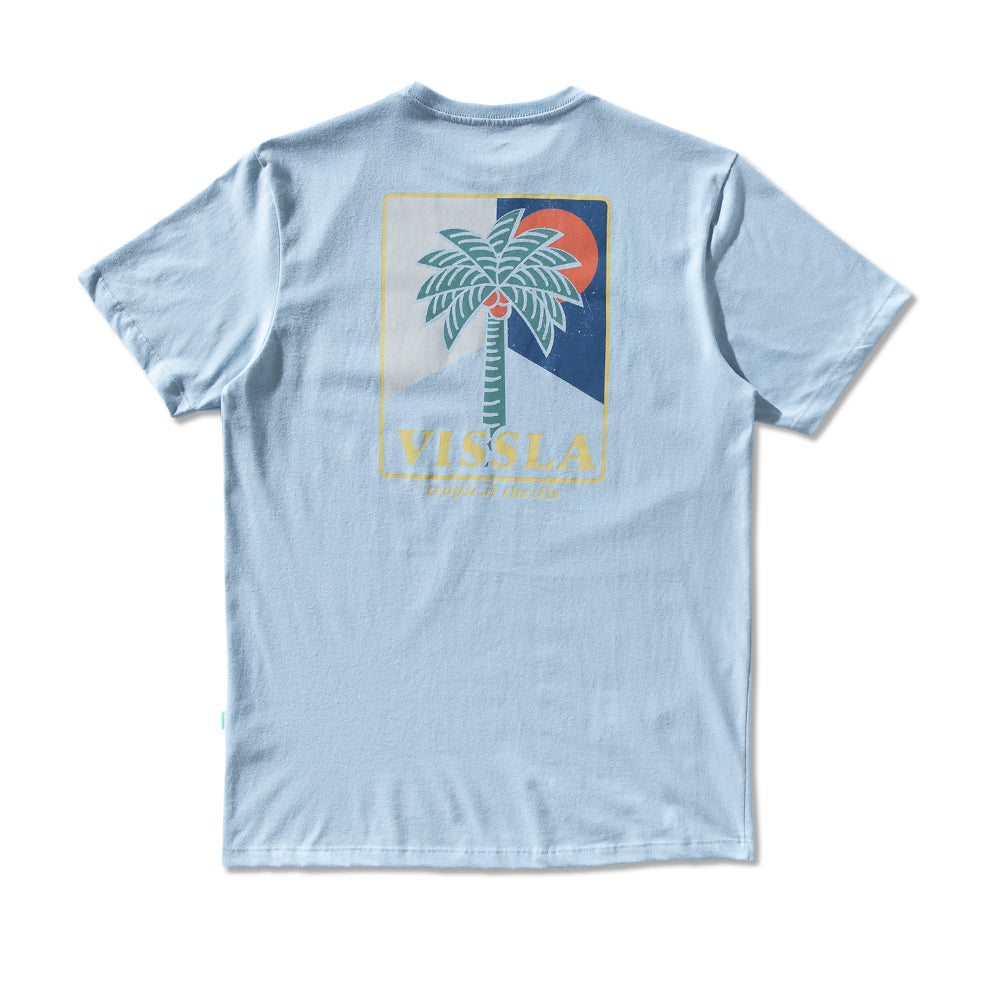 Camiseta Vissla Tropical Thrills Azul