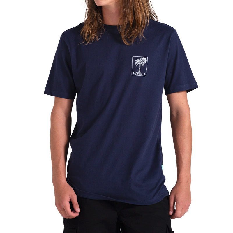 Camiseta Vissla Tropical Thrills Azul Marinho