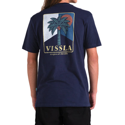 Camiseta Vissla Tropical Thrills Azul Marinho