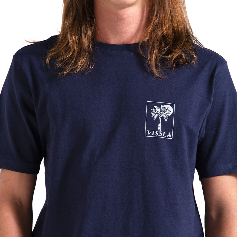Camiseta Vissla Tropical Thrills Azul Marinho