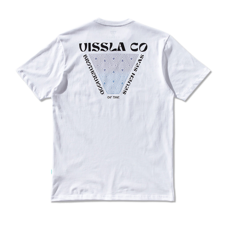 Camiseta Vissla Brotherhood Branco