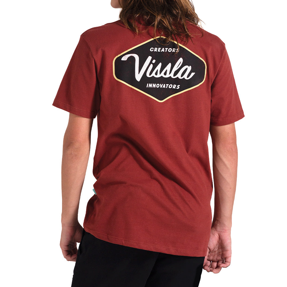 Camiseta Vissla Creators Vermelho