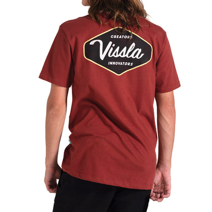 Camiseta Vissla Creators Vermelho