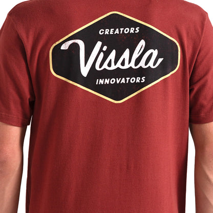 Camiseta Vissla Creators Vermelho