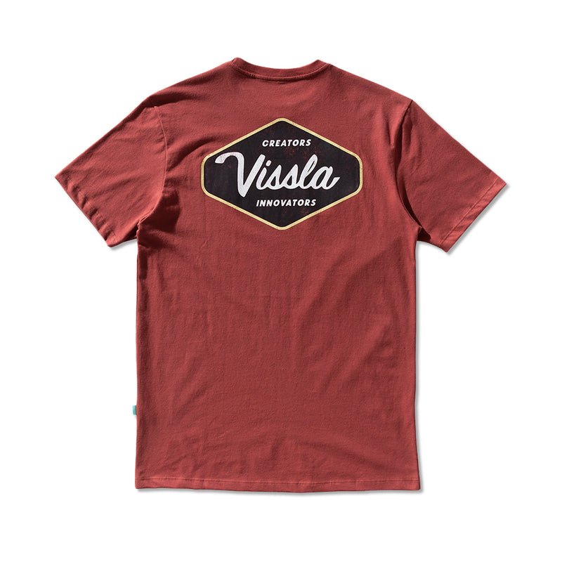 Camiseta Vissla Creators Vermelho