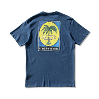 Thumbnail for Camiseta Manga Curta Azul Vissla Atomic Palms