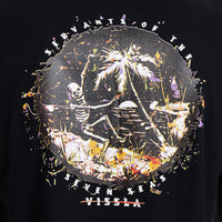 Thumbnail for Camiseta Manga Curta Preta Vissla Skull Island