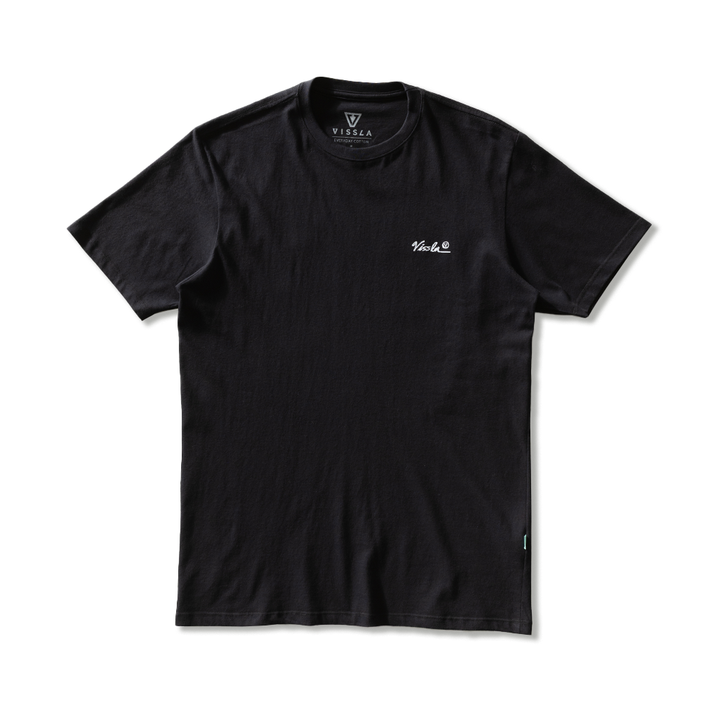 Camiseta Manga Curta Preta Vissla Reaper