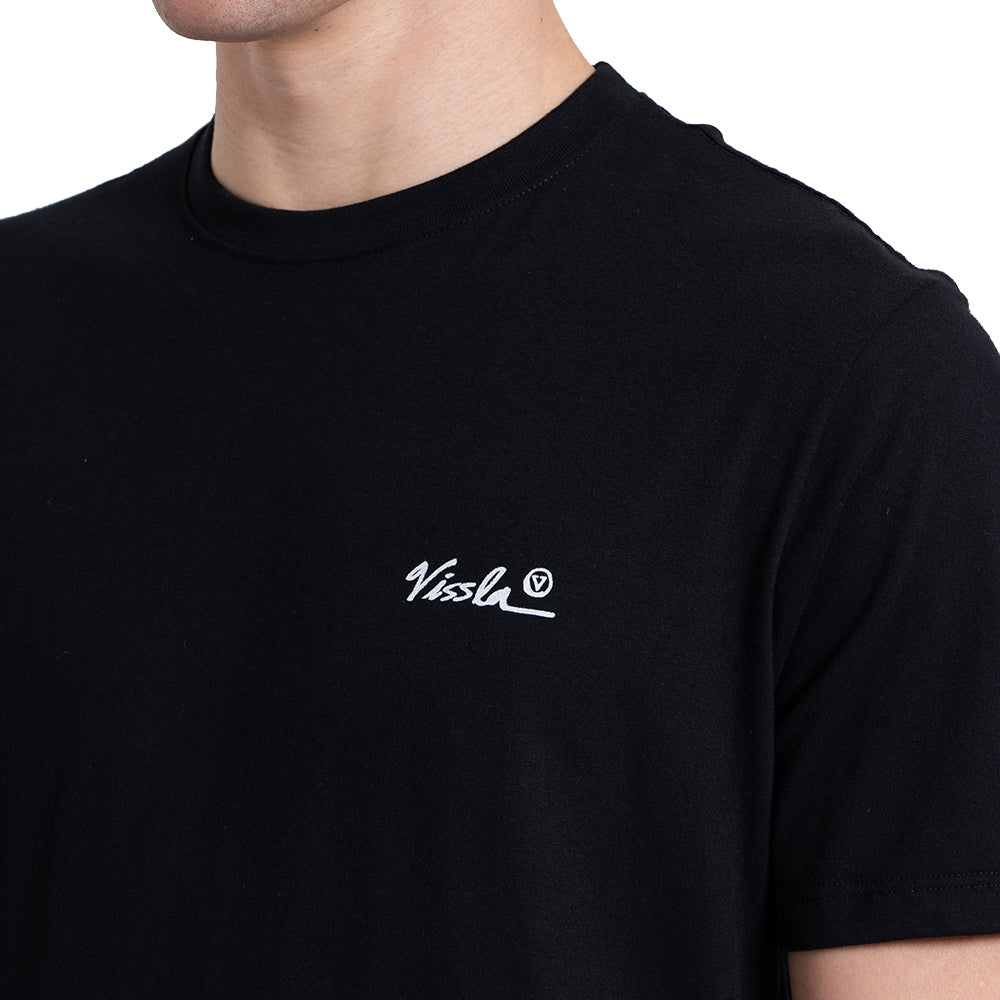 Camiseta Manga Curta Preta Vissla Reaper