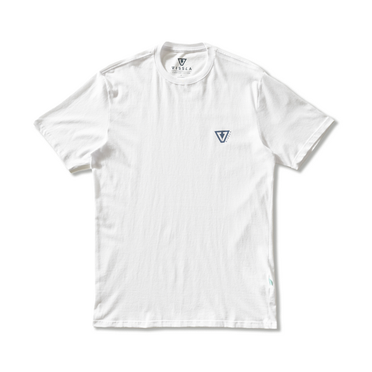 Camiseta Manga Curta Branca Vissla Established