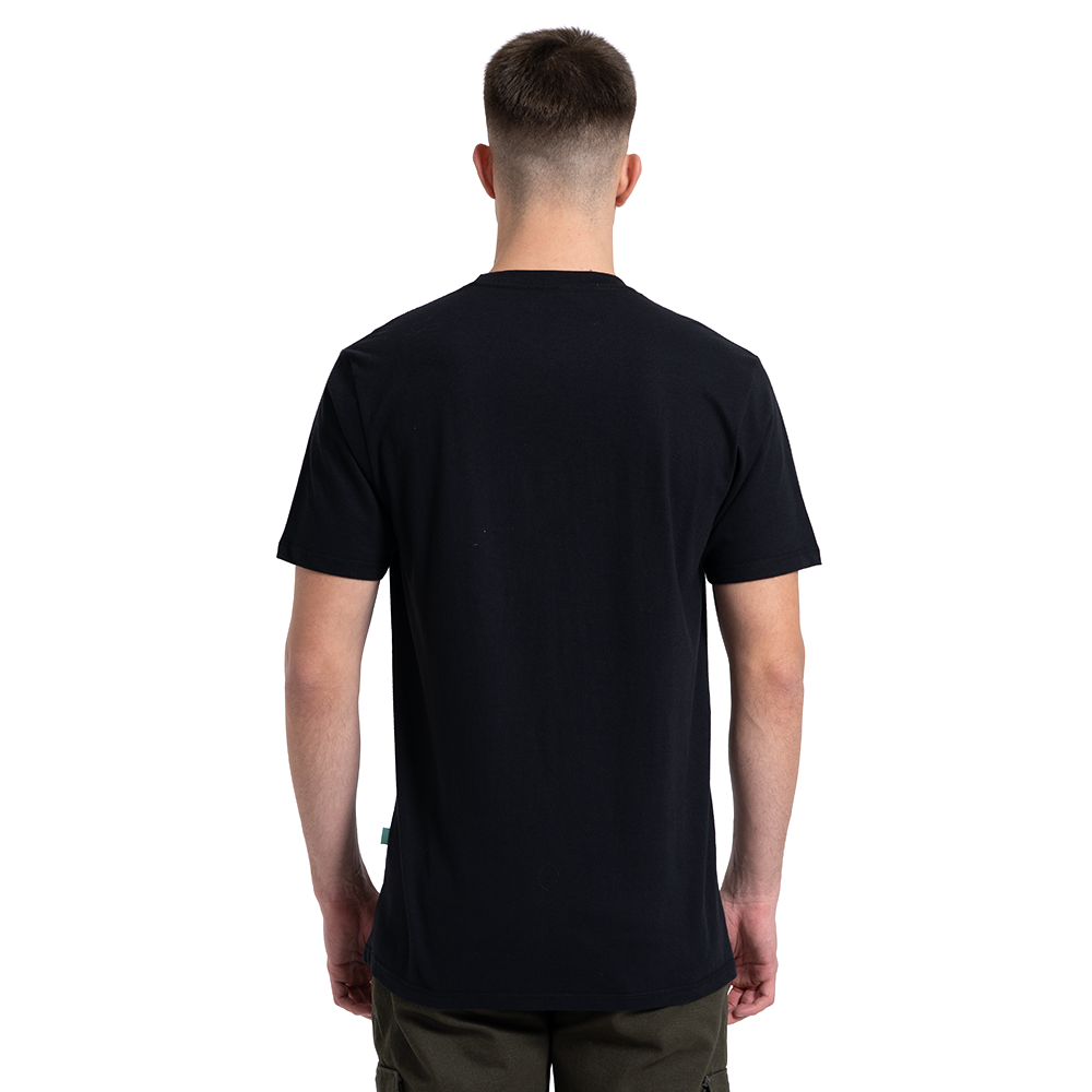 Camiseta Manga Curta Preta Vissla Established