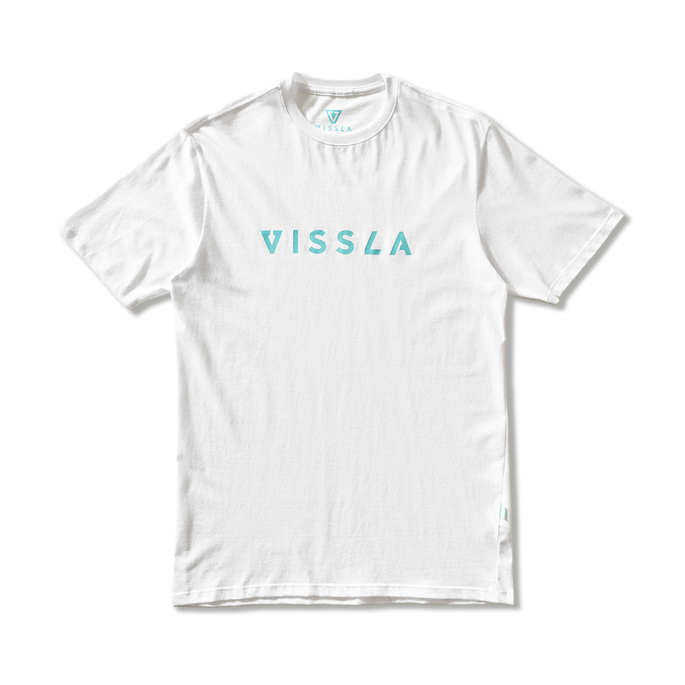 Camiseta Manga Curta Branca Vissla Foundation