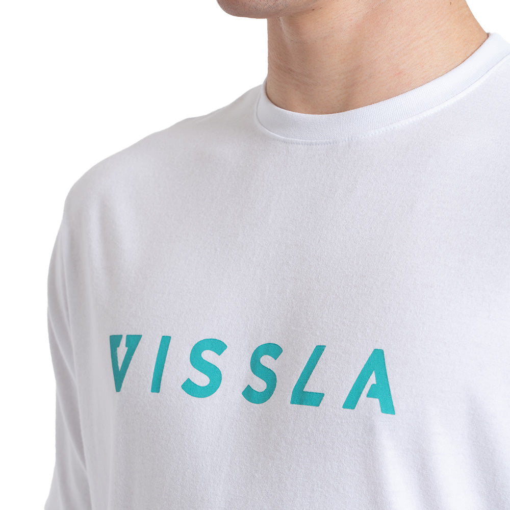 Camiseta Manga Curta Branca Vissla Foundation