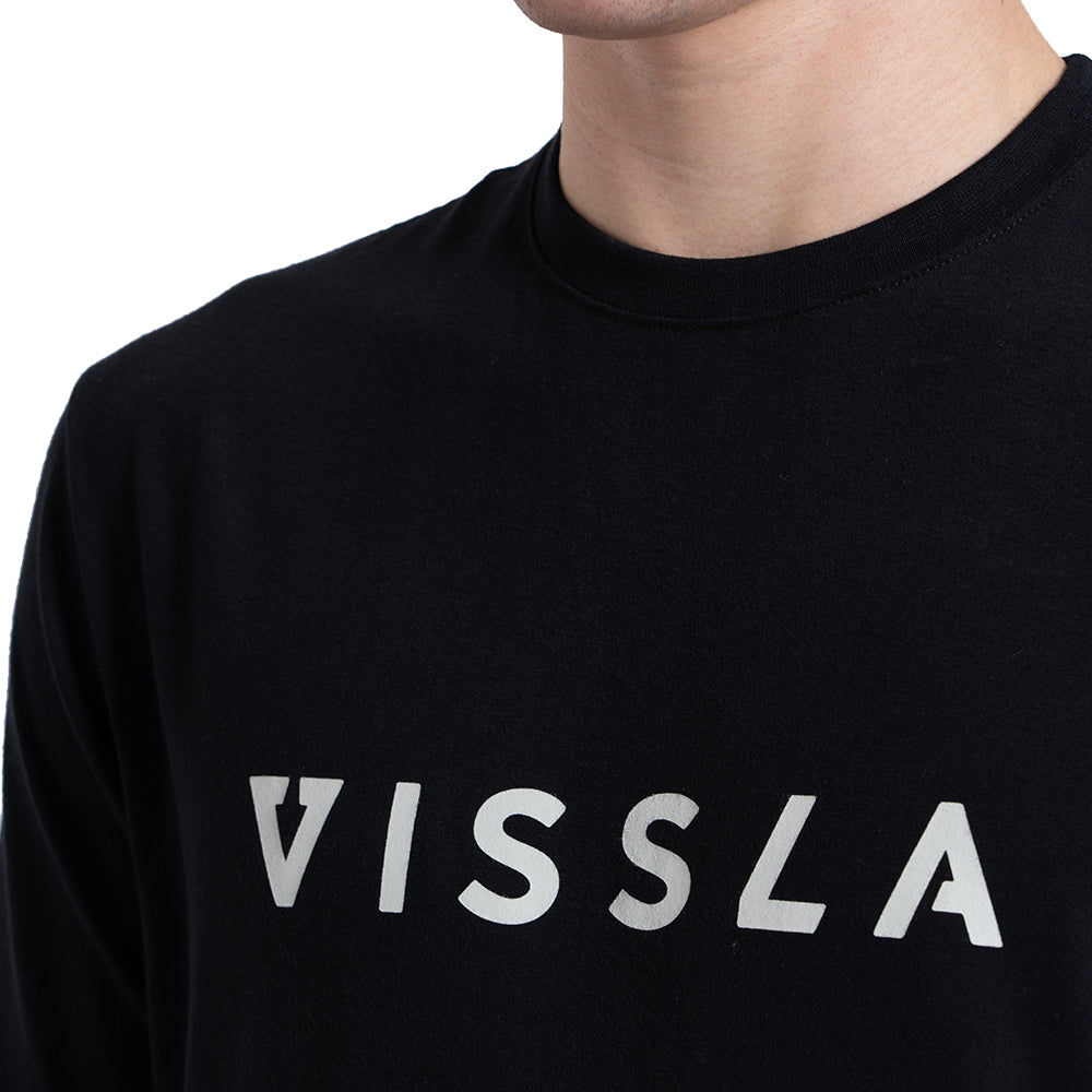 Camiseta Manga Curta Preta Vissla Foundation