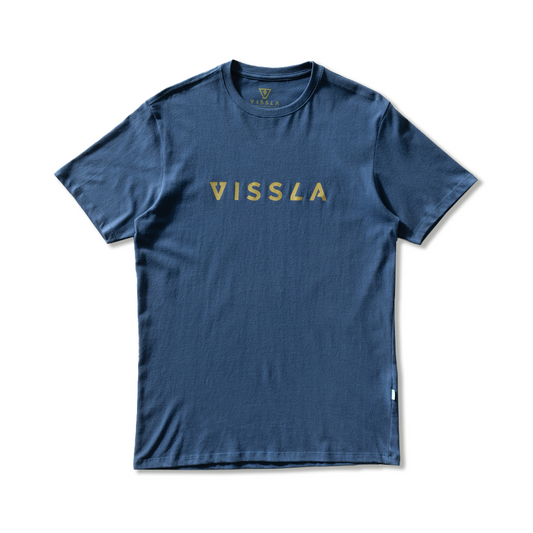 Camiseta Manga Curta Azul Marinho Vissla Foundation