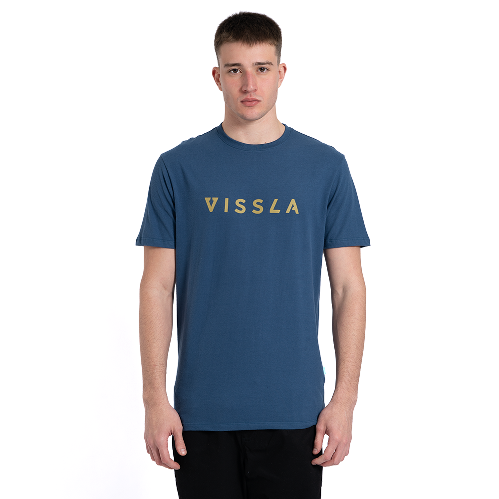 Camiseta Manga Curta Azul Marinho Vissla Foundation