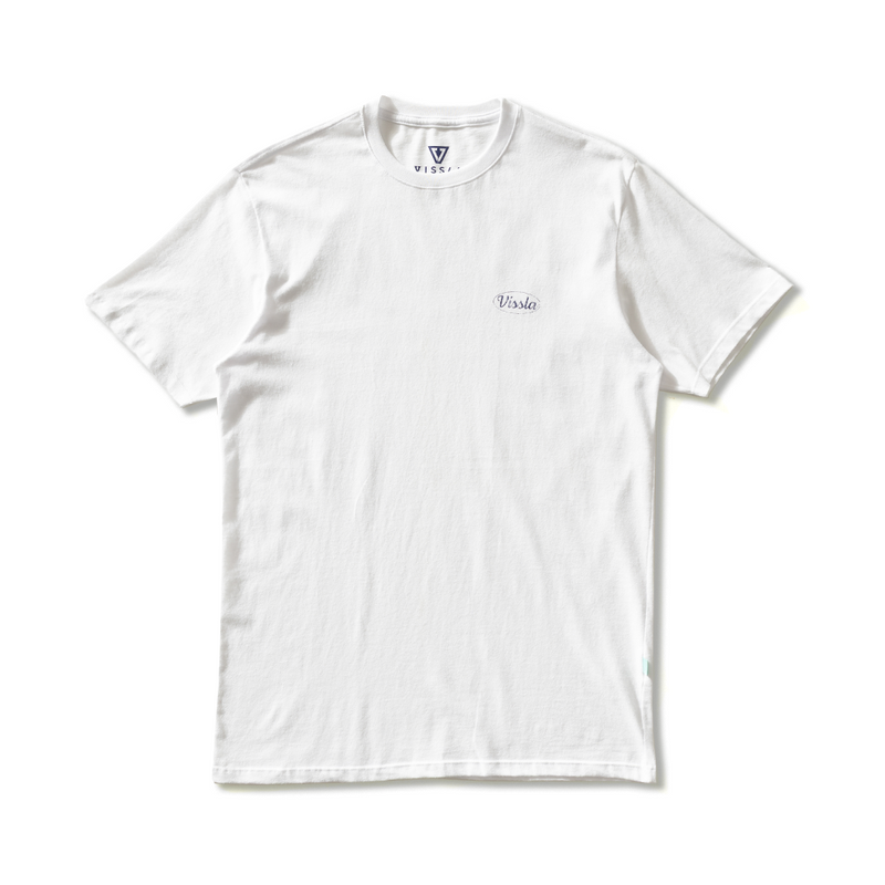 Camiseta Manga Curta Branca Vissla Shred Services