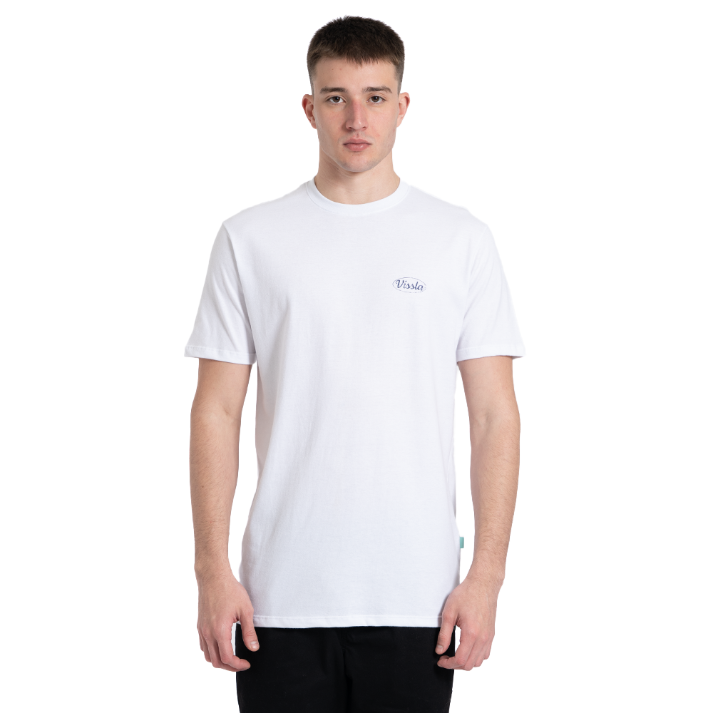 Camiseta Manga Curta Branca Vissla Shred Services