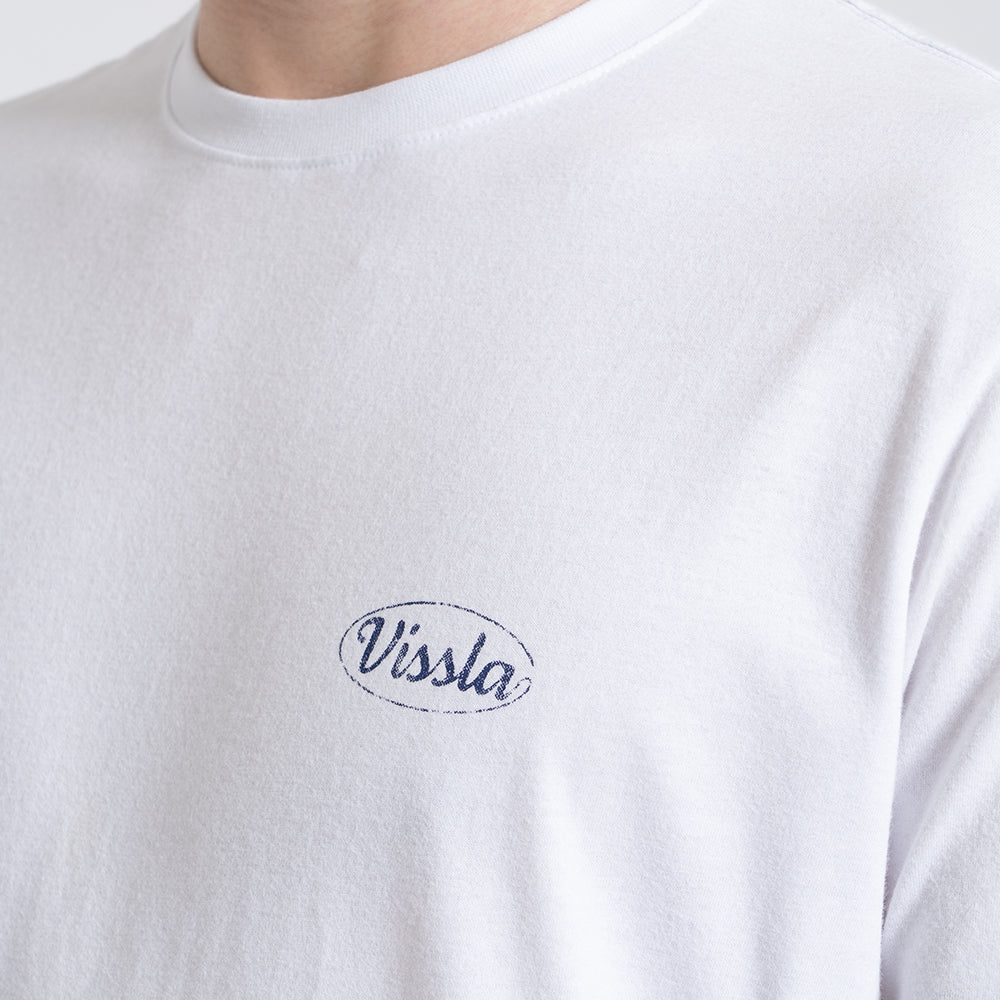 Camiseta Manga Curta Branca Vissla Shred Services