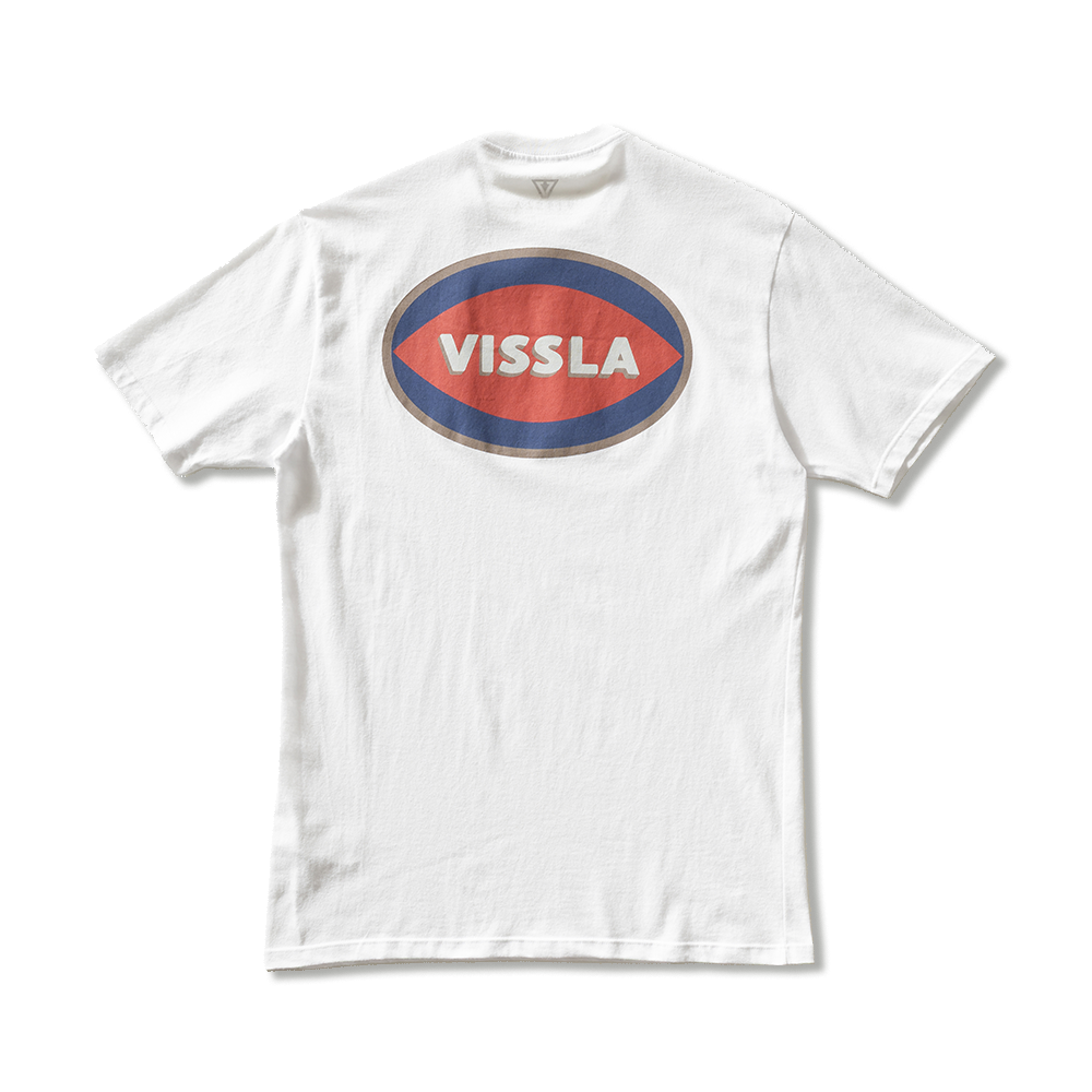 Camiseta Manga Curta Branca Vissla Iris