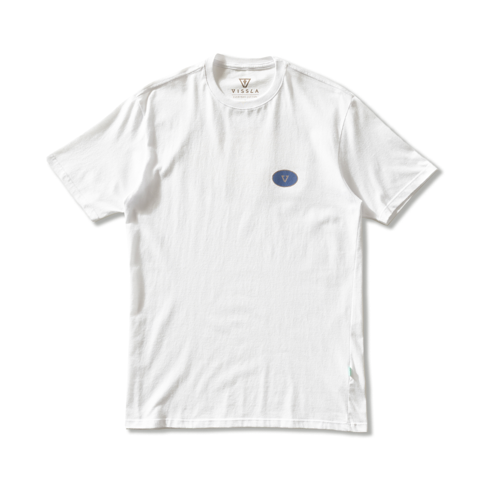 Camiseta Manga Curta Branca Vissla Iris