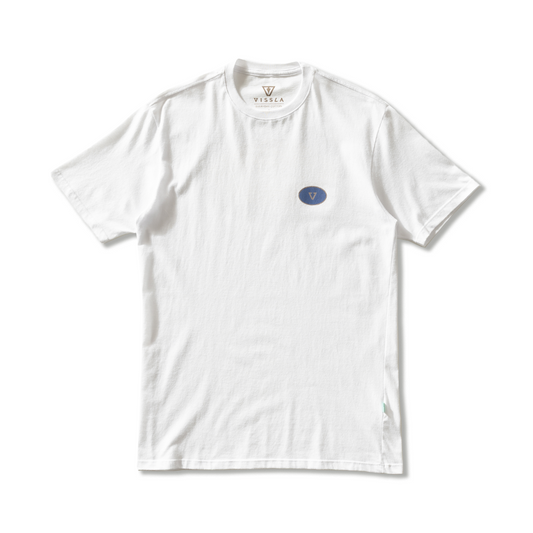 Camiseta Manga Curta Branca Vissla Iris