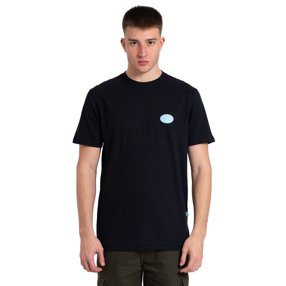 Camiseta Manga Curta Preta Vissla Iris