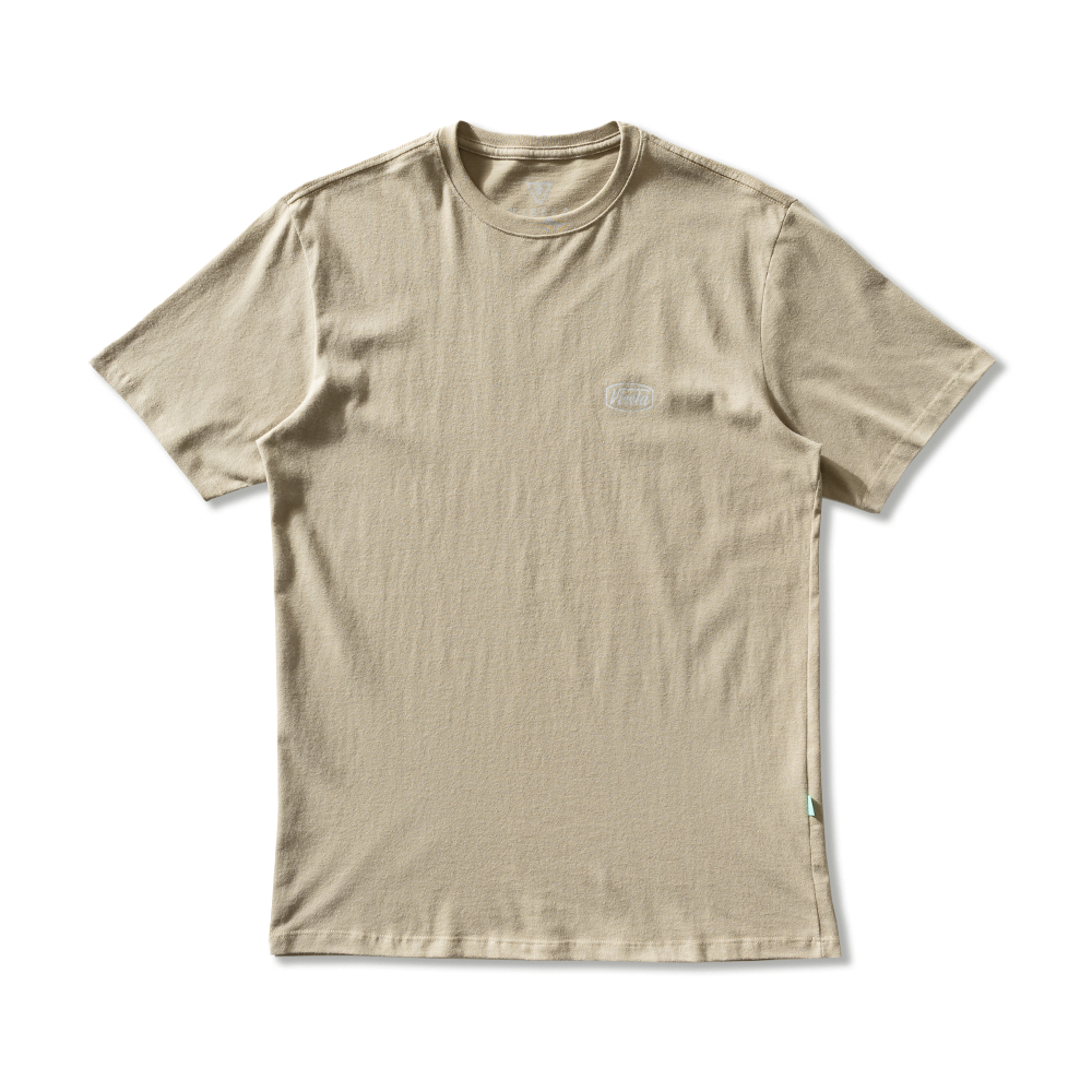 Camiseta Manga Curta Verde Musgo Vissla Stamped