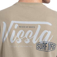 Thumbnail for Camiseta Manga Curta Verde Musgo Vissla Stamped