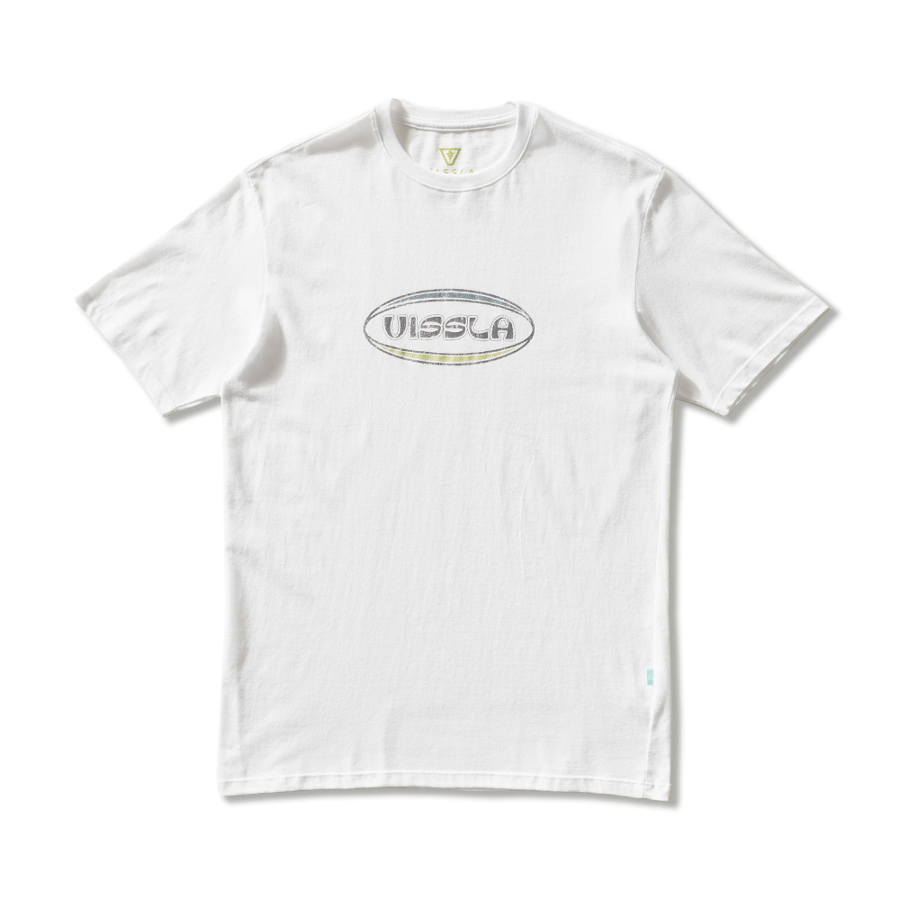 Camiseta Manga Curta Branca Vissla Altered