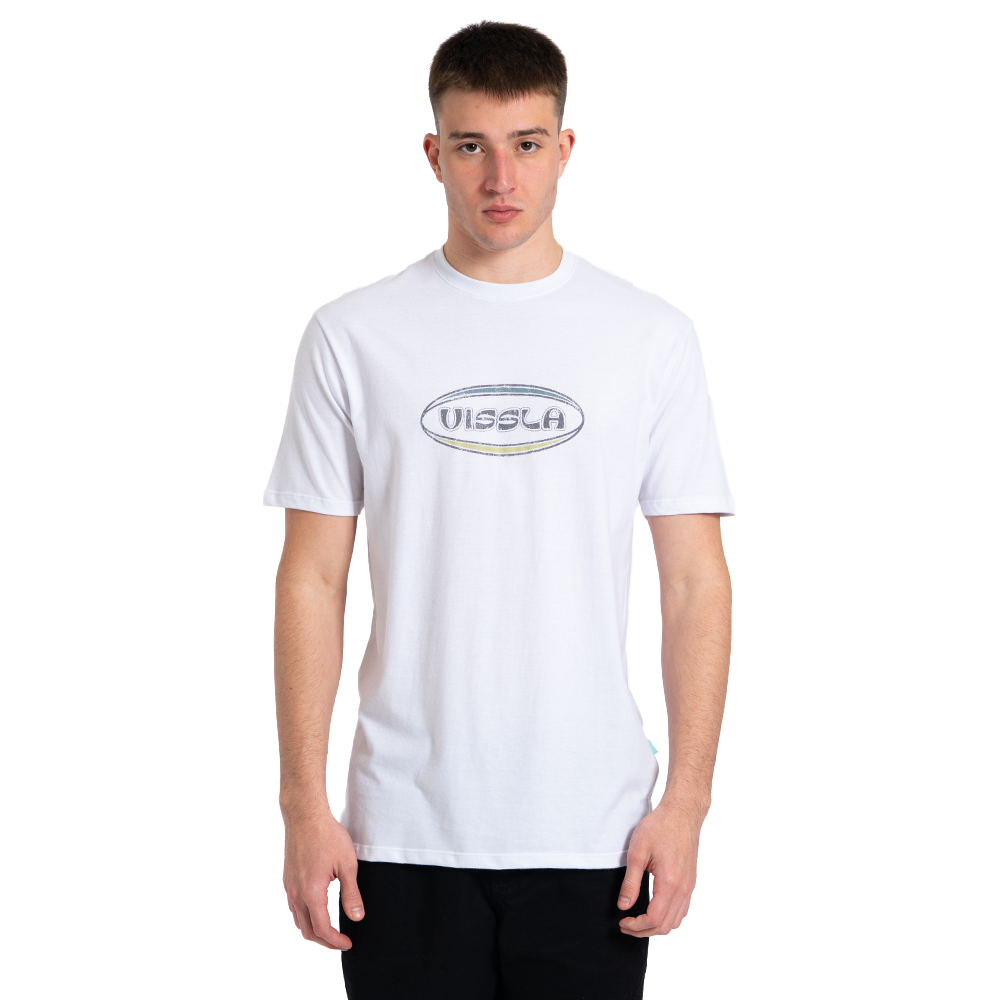 Camiseta Manga Curta Branca Vissla Altered