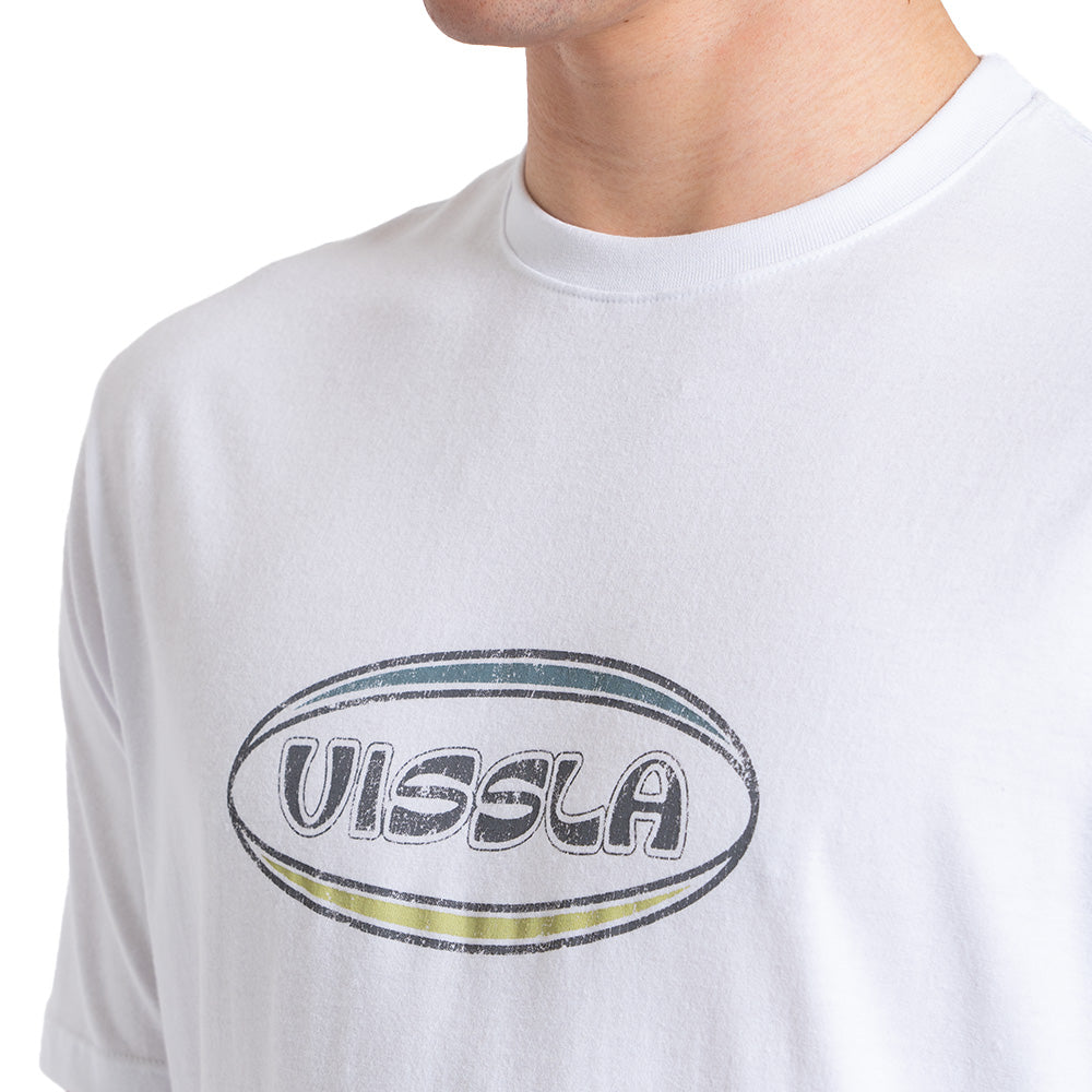 Camiseta Manga Curta Branca Vissla Altered