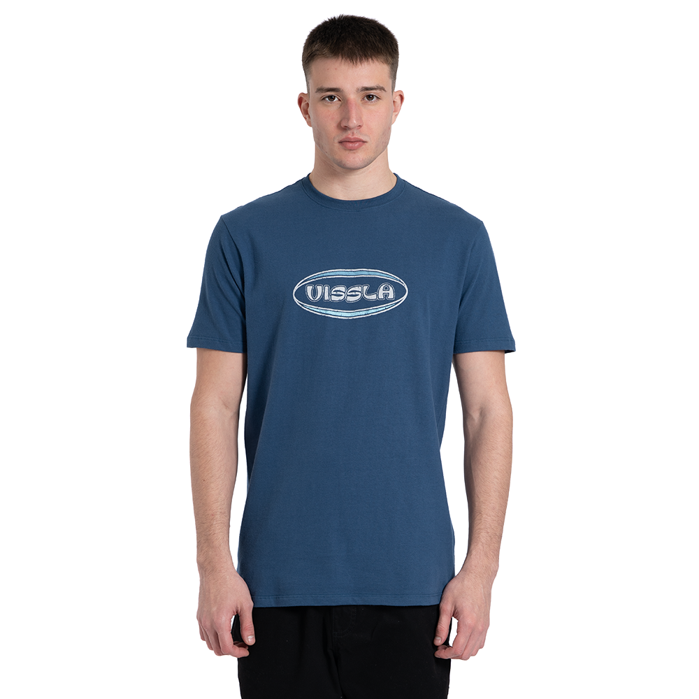 Camiseta Manga Curta Azul Marinho Vissla Altered