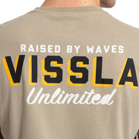 Thumbnail for Camiseta Manga Curta Verde Musgo Vissla Sign Painter