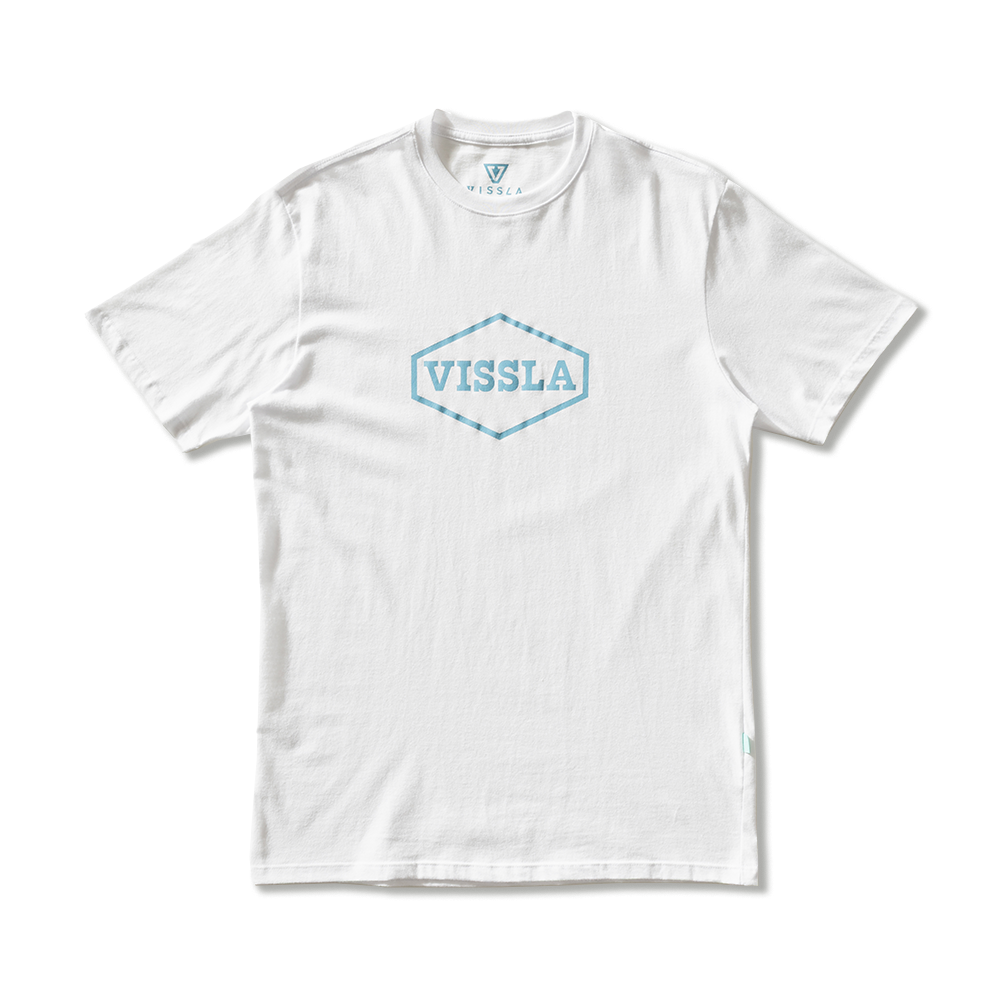 Camiseta Manga Curta Branca Vissla Motto