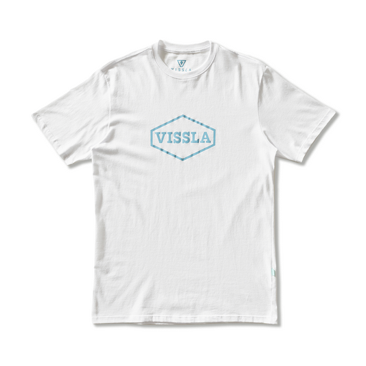 Camiseta Manga Curta Branca Vissla Motto